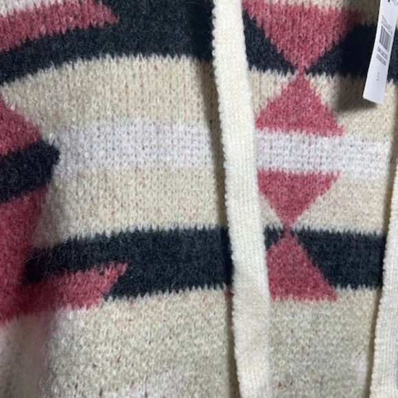 NWT Lou & Grey Aztec Southwestern Cabincore Nordic Ski Cozy Sweater - Size SM - Picture 3 of 8